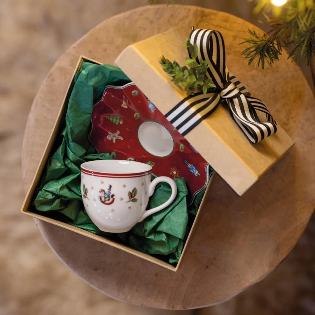 Villeroy & Boch Toy's Delight Mokkaschotel - Rood ø13cm