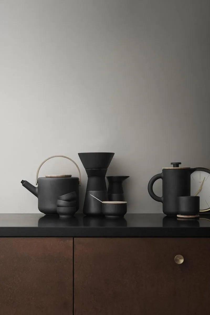 Stelton Theo Suikerpot X-637 - 100ml - Zwart