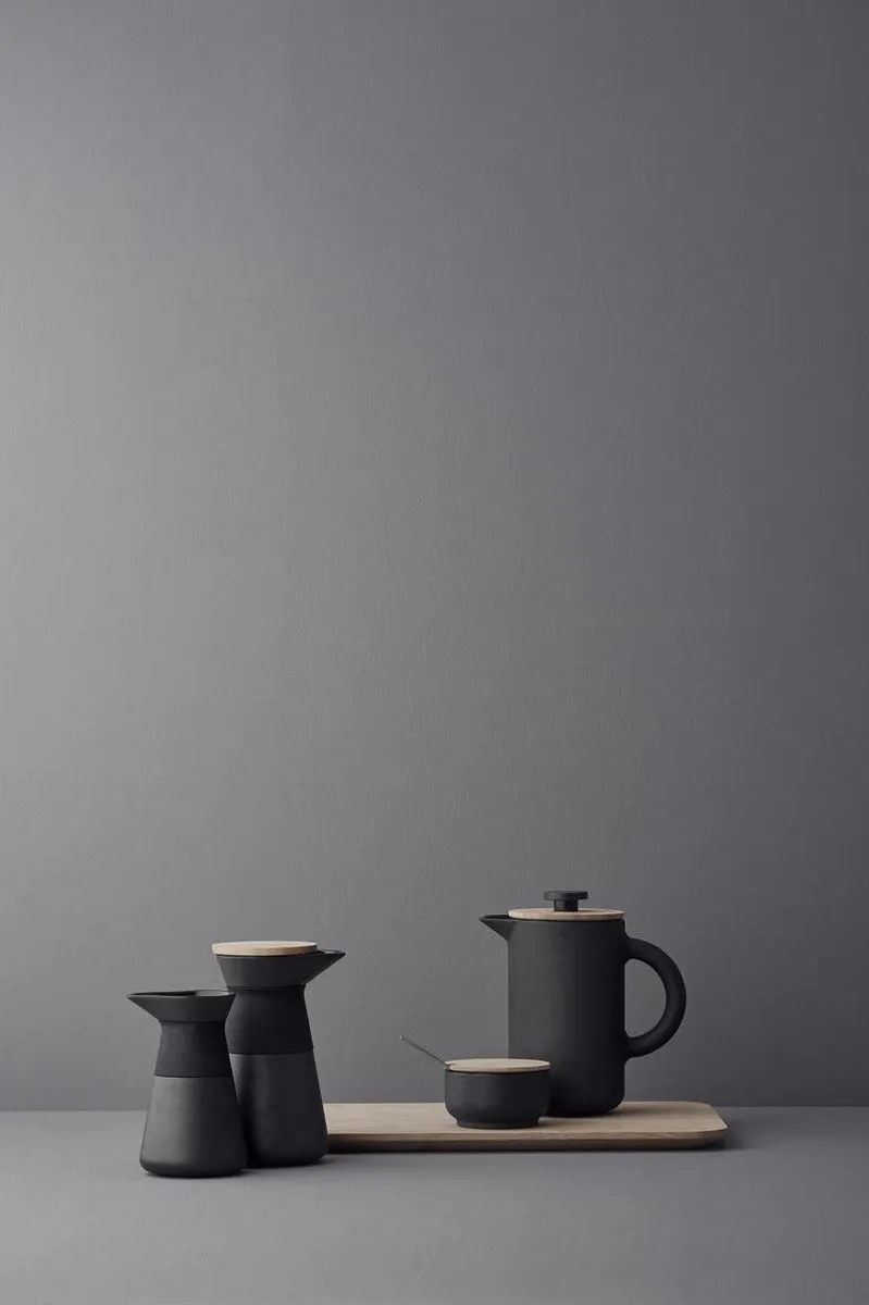 Stelton Theo Suikerpot X-637 - 100ml - Zwart
