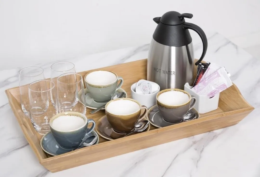 Olympia Kiln Koffiekop Mosgroen 23cl - Set van 6