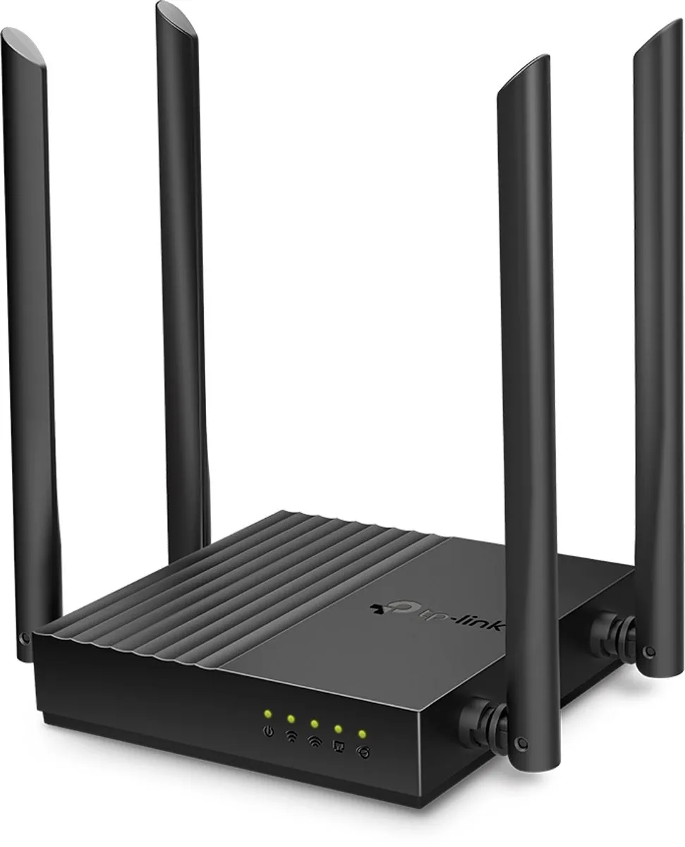 TP-LINK ARCHER C64 dual-band wifi-router, zwart