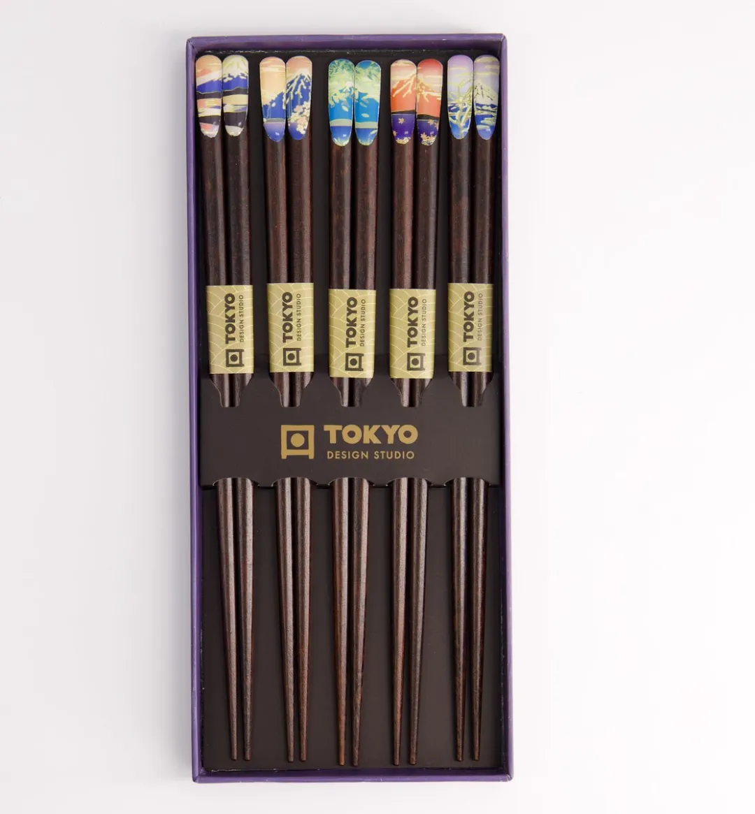 Tokyo Design Studio Eetstokjes Set 5 Paar - Fuji