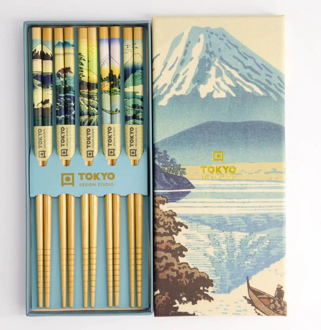 Tokyo Design Studio Eetstokjes Set 5 Paar - Fuji - afbeelding 6 van 6