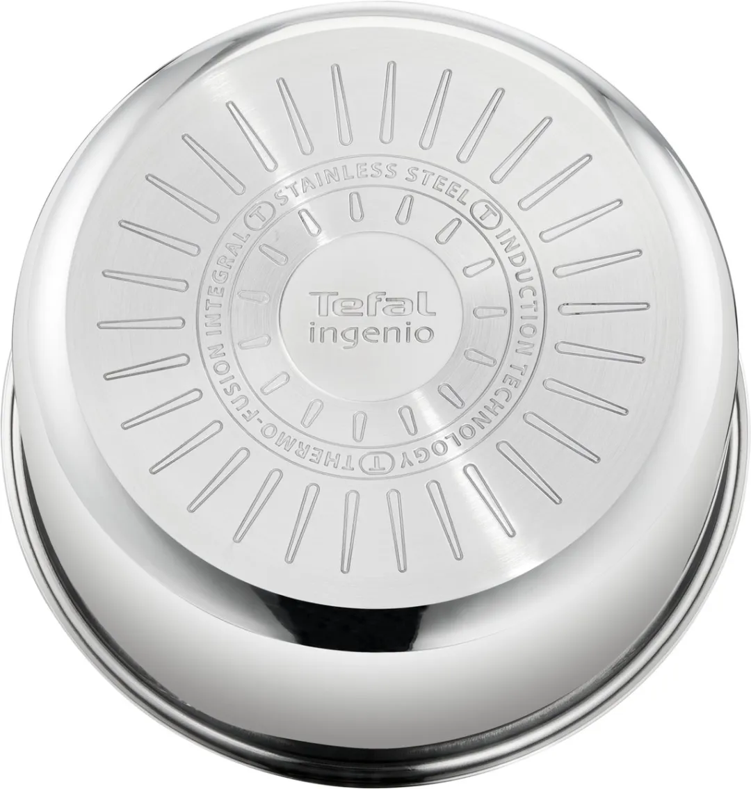 Tefal Ingenio Preference L898S444 Pannenset 3-delig - Roestvrijstaal/Zwart - afbeelding 6 van 6