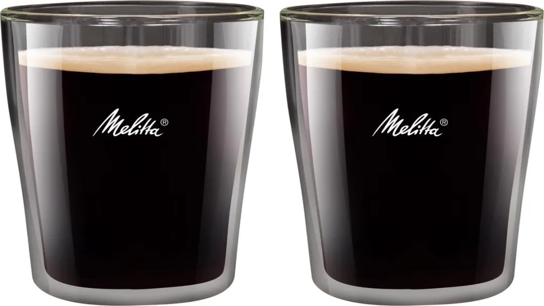 Melitta Dubbelwandig Espresso Glas 80ml