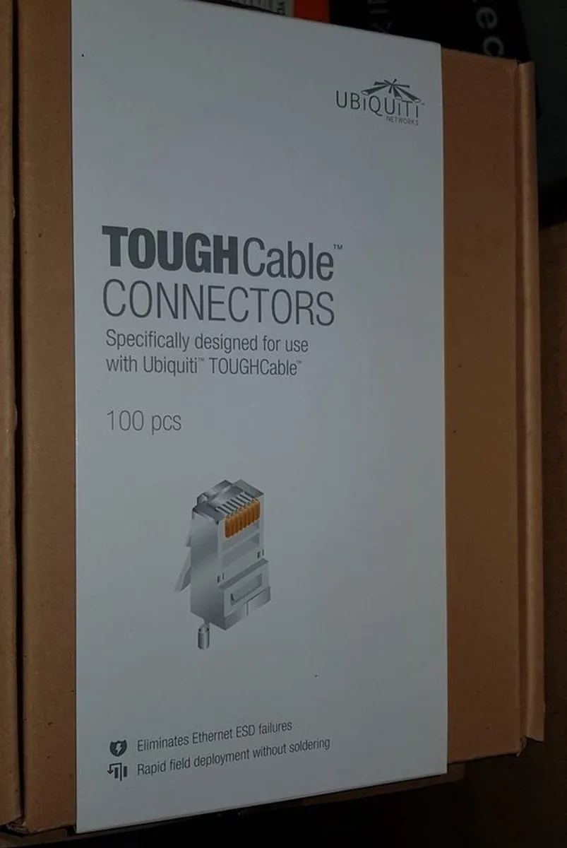 Ubiquiti TC-GND RJ45 Connector - 20 Stuks
