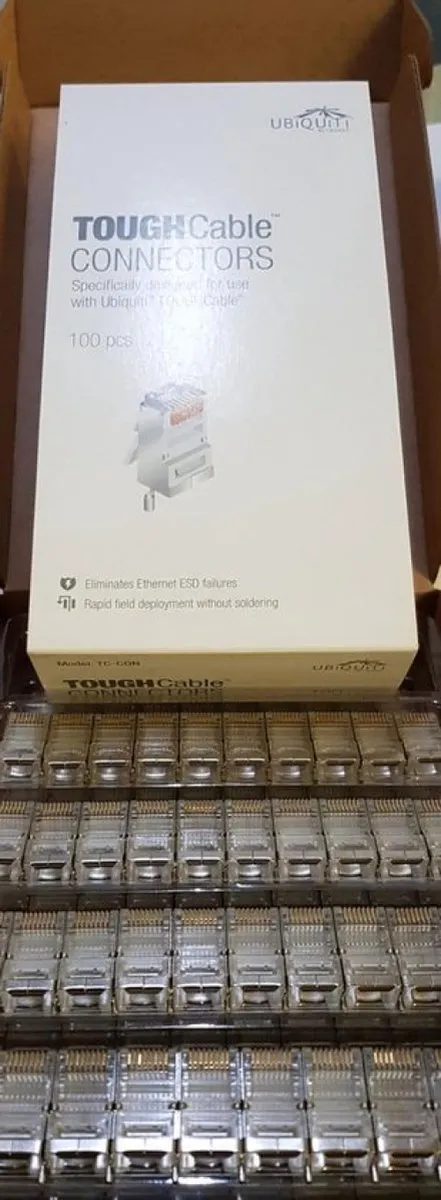 Ubiquiti TC-GND RJ45 Connector - 20 Stuks