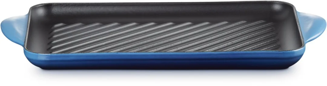 Le Creuset Grillplaat Tradition Azure 32x22cm