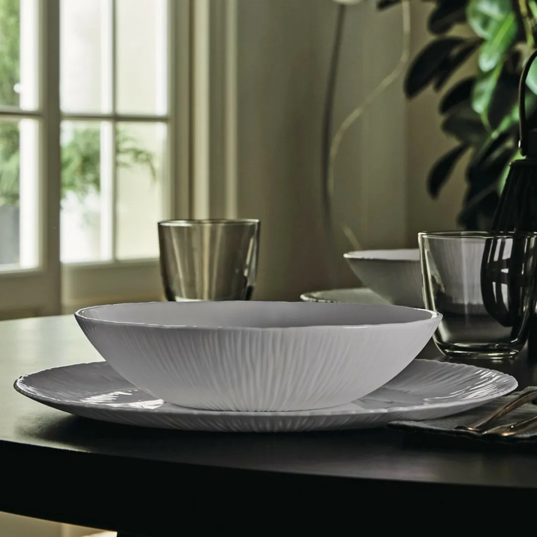 Bormioli Rocco Dinerbord Rond Gehard Glas - 18 Stuks