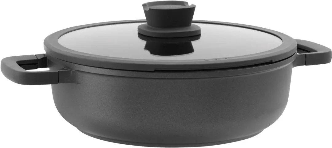 BergHOFF Stone Sauteerpan 28cm - Zwart - 2 Stuks