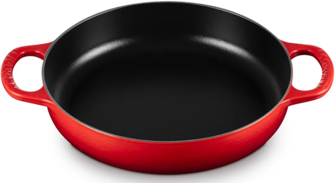 Le Creuset Signature Hapjespan 28cm - Kersenrood