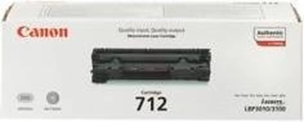 Canon CRG-712 Tonercartridge Zwart - 1500 pagina's