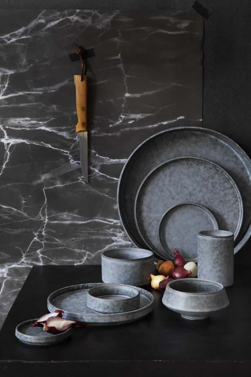 Tokyo Design Studio Nezumi Grey Plate 27cm