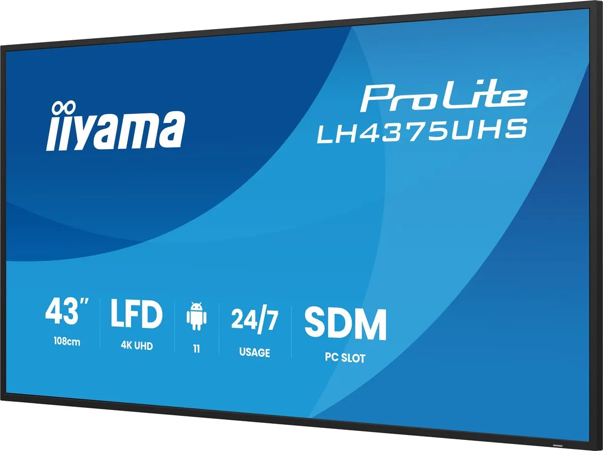 iiyama LH4375UHS-B2AG Monitor 43" 4K Ultra HD
