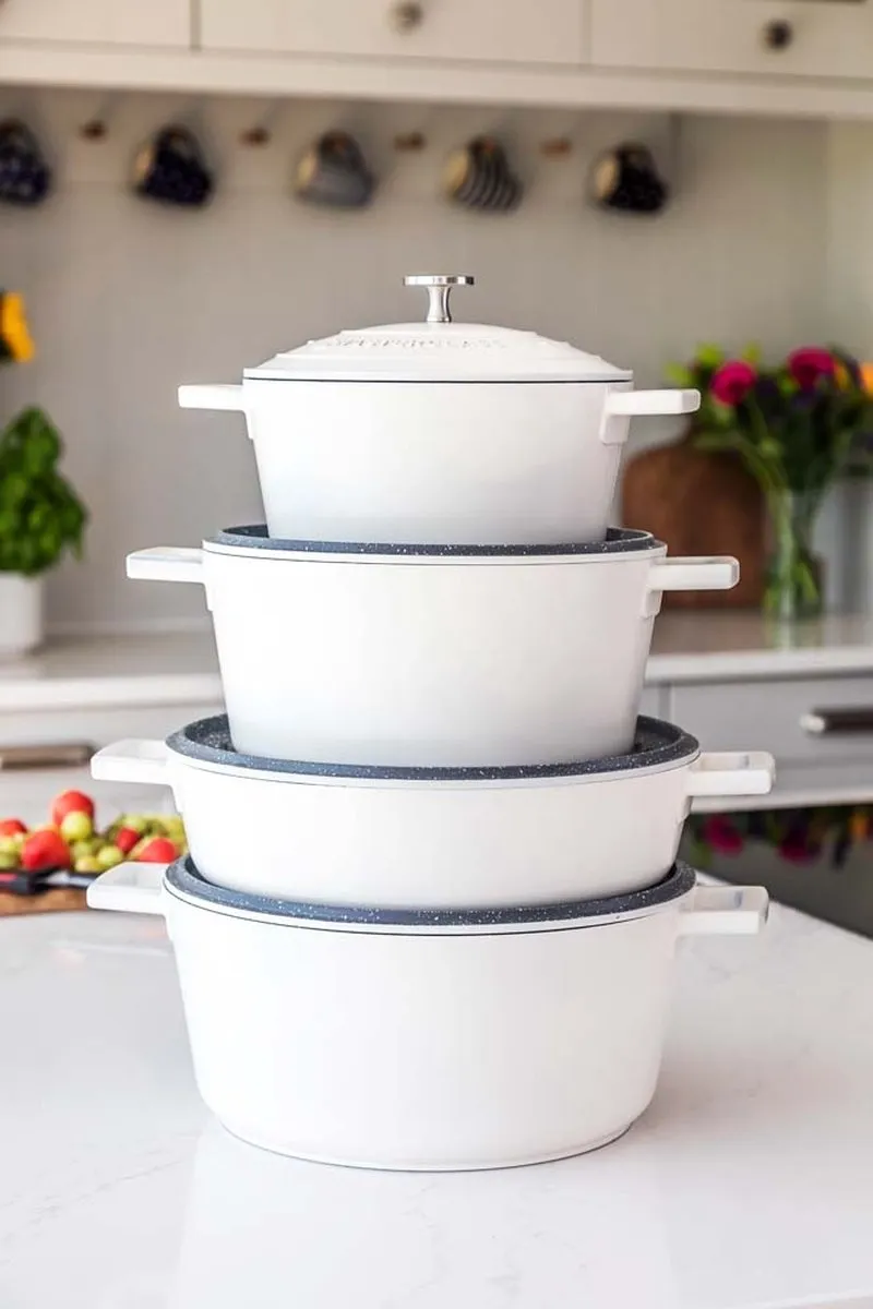 Masterclass Braadpan 24cm - 4L - Crème