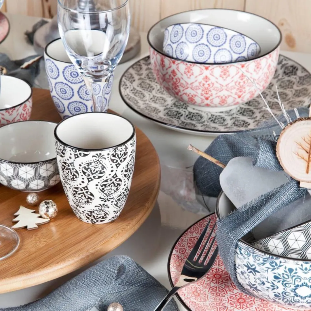 Cosy&Trendy Delirio Kommetjes - Ø15cm - Set van 6