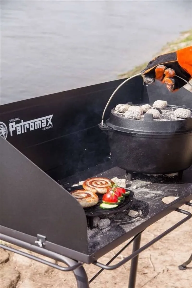 Petromax Dutch Oven Tafel 90cm - 116cm - Zwart
