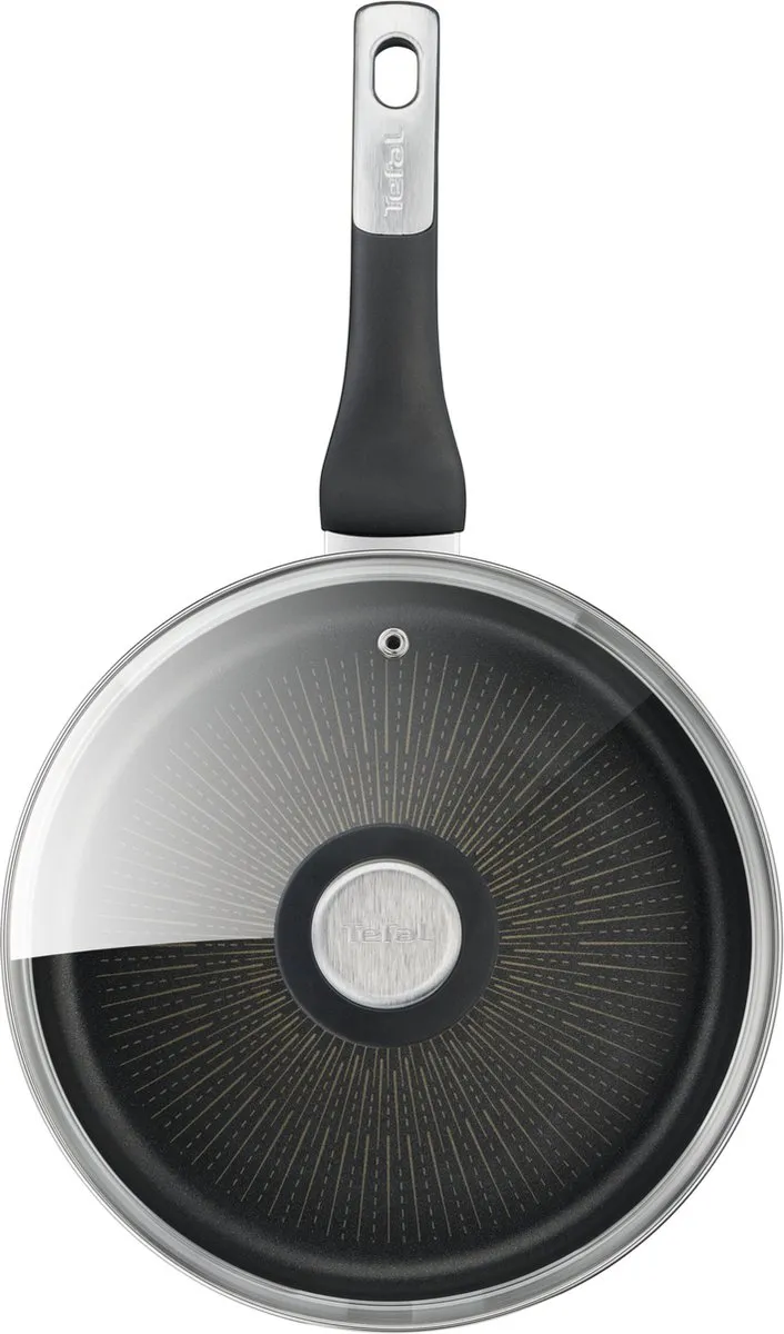Tefal Unlimited Hapjespan Ø24cm - Inclusief deksel - Zwart