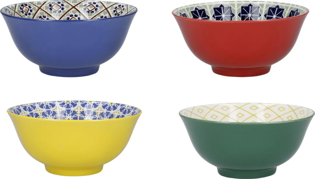 KitchenCraft Keramische Kommen 15cm