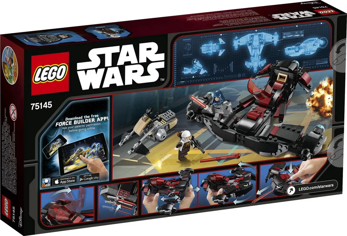 LEGO Star Wars Eclipse Fighter 75145 - 363 Stukken