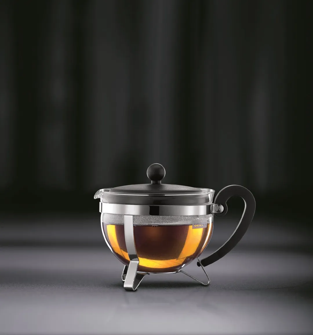 Bodum Chambord Theepot 1.5L - Zwart