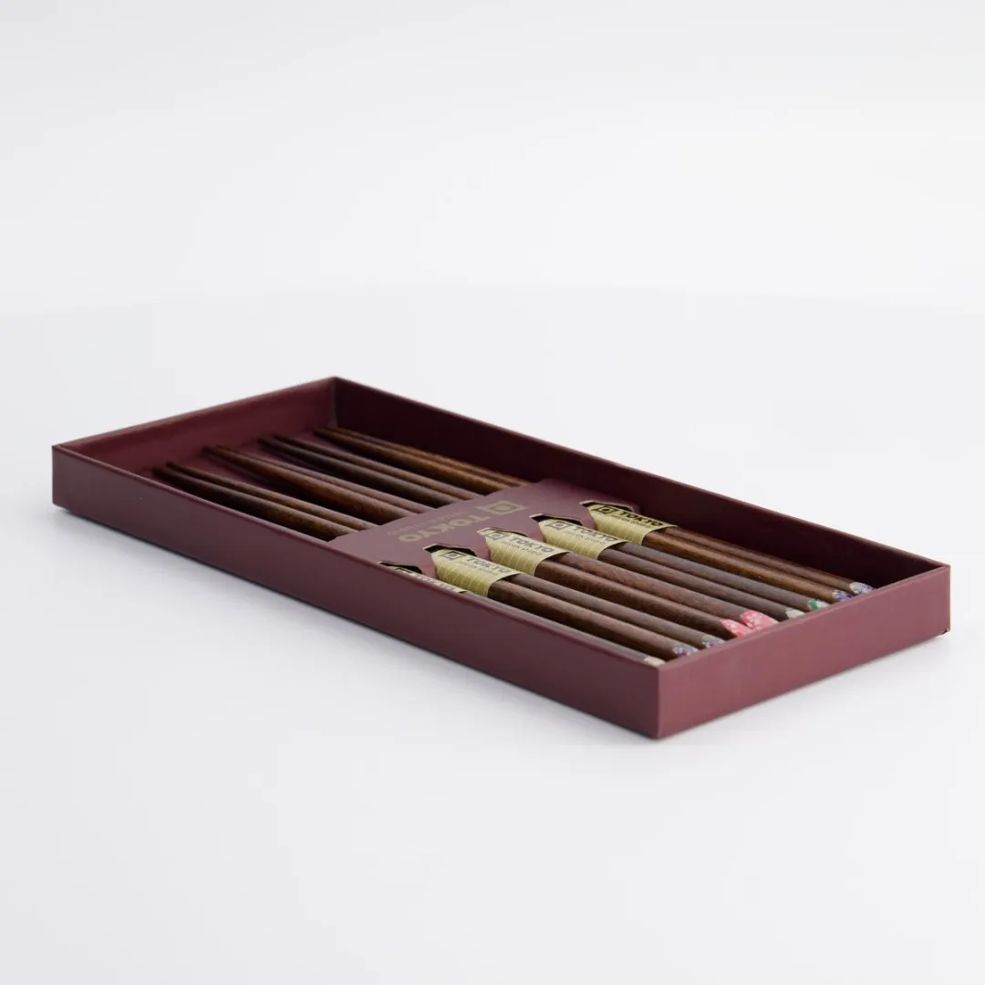 Tokyo Design Studio Japanse Bloem Eetstokjes 5 Paar - 5 Stuks