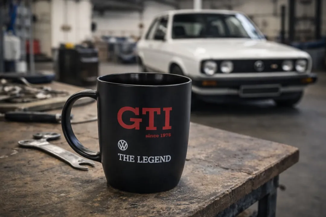 Volkswagen GTI Keramische Mok 370ml - Zwart
