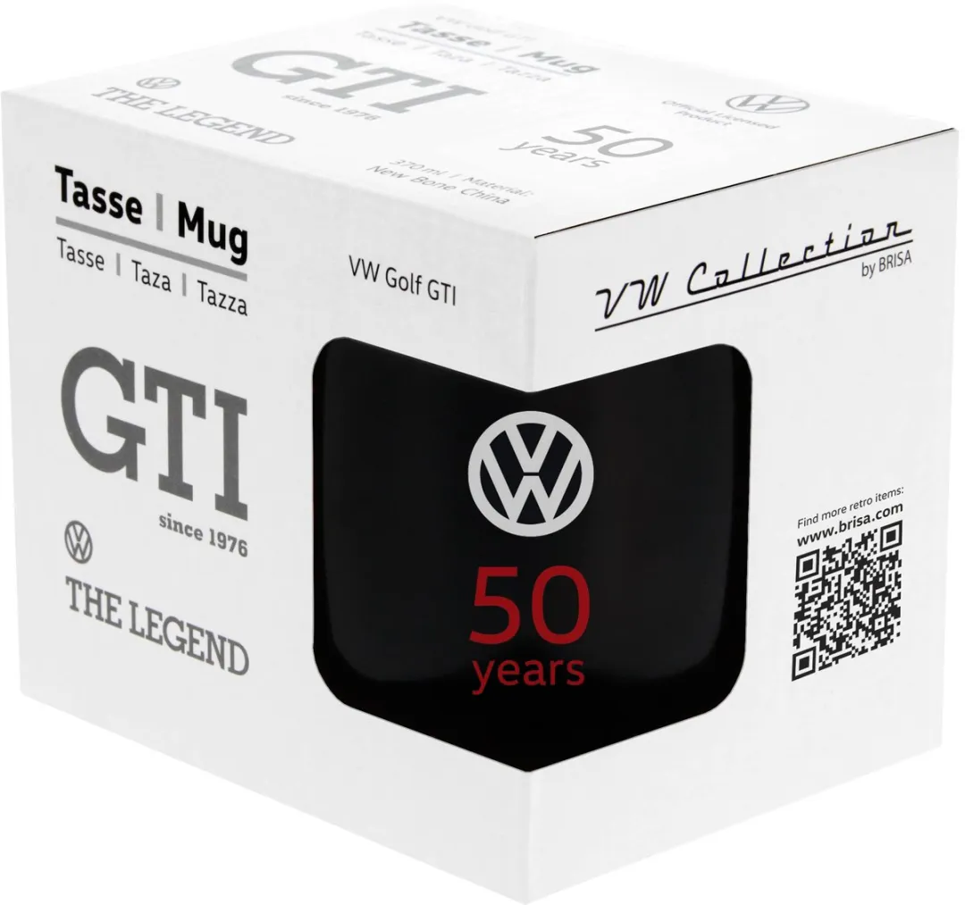 Volkswagen GTI Keramische Mok 370ml - Zwart