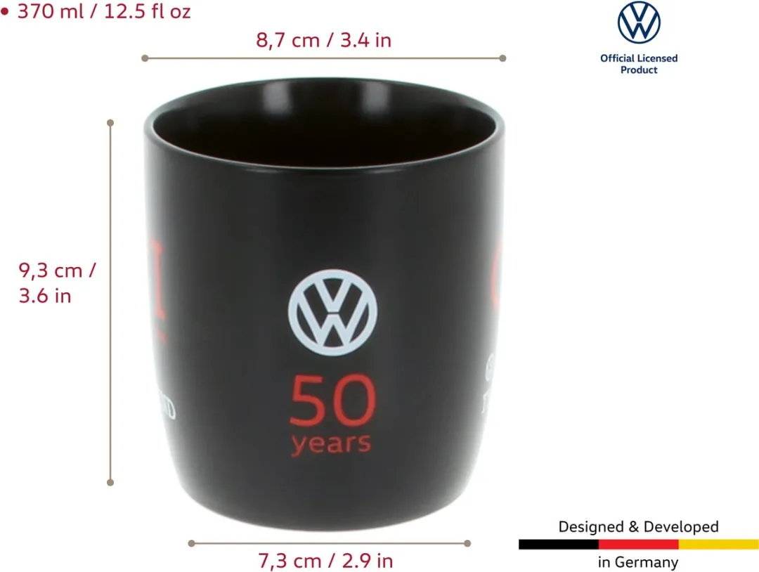 Volkswagen GTI Keramische Mok 370ml - Zwart