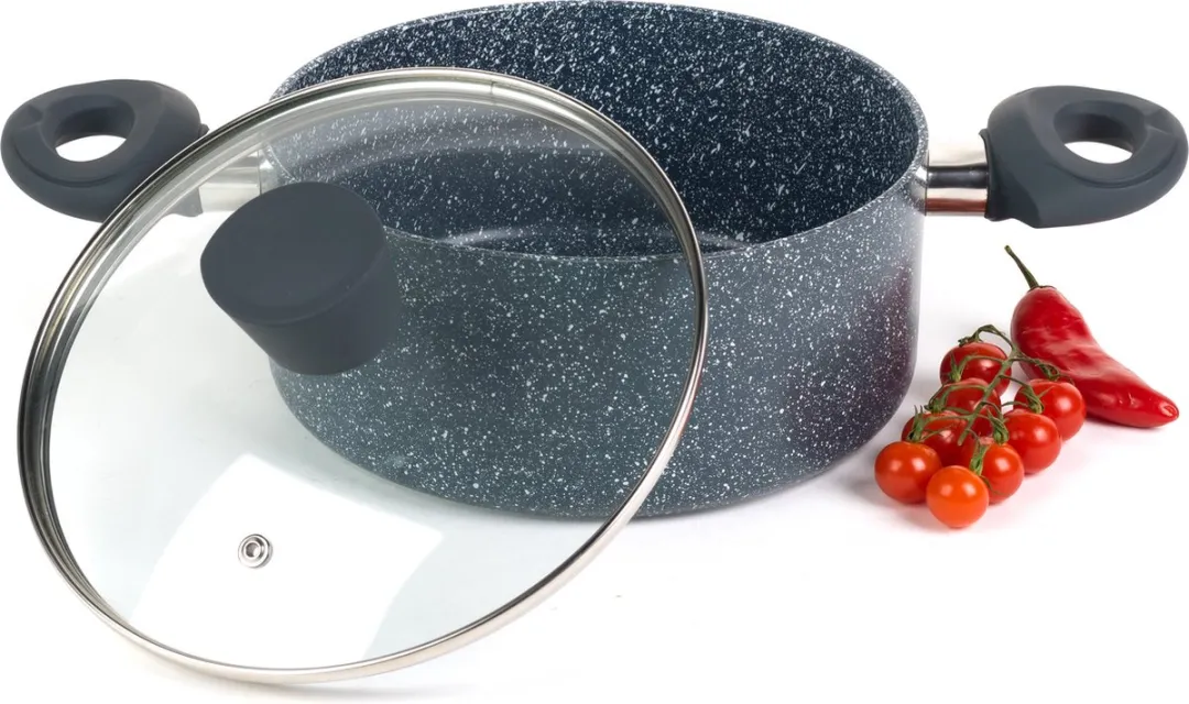 Russell Hobbs Nightfall Stone Antiaanbak Stoofpan 20cm - Blauw - afbeelding 2 van 6