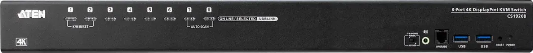Aten CS19208 8-Poorts USB 3.0 KVM - 4K DisplayPort