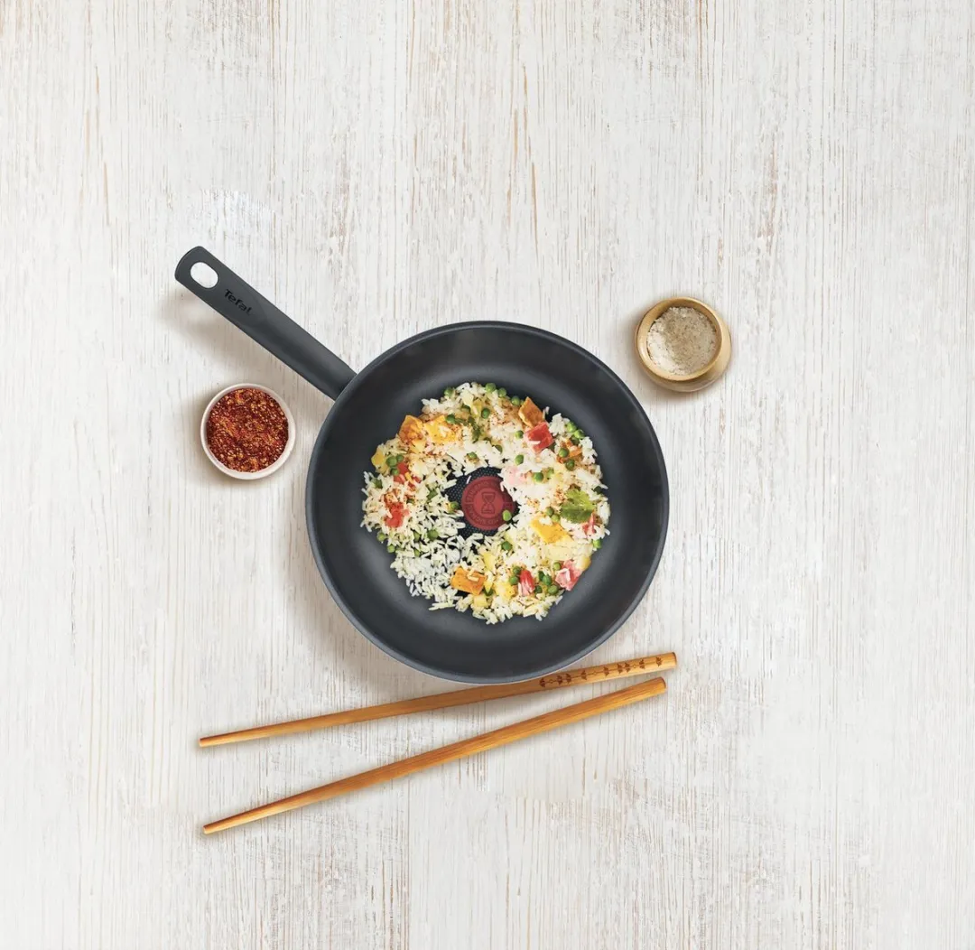 Tefal Day by Day Wokpan Ø28cm - Zwart