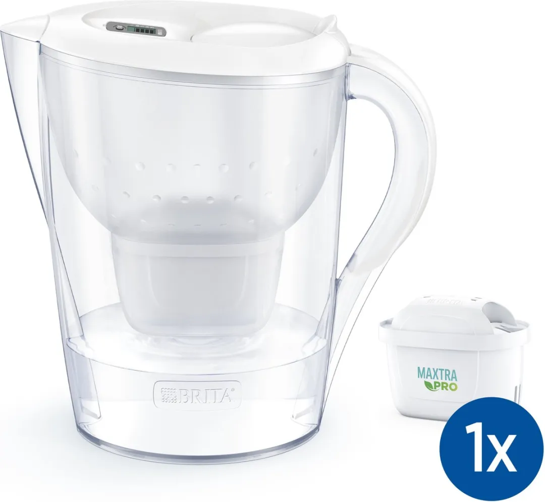 BRITA Marella XL Waterfilterkan 3,5L - Wit - MAXTRA PRO Filter