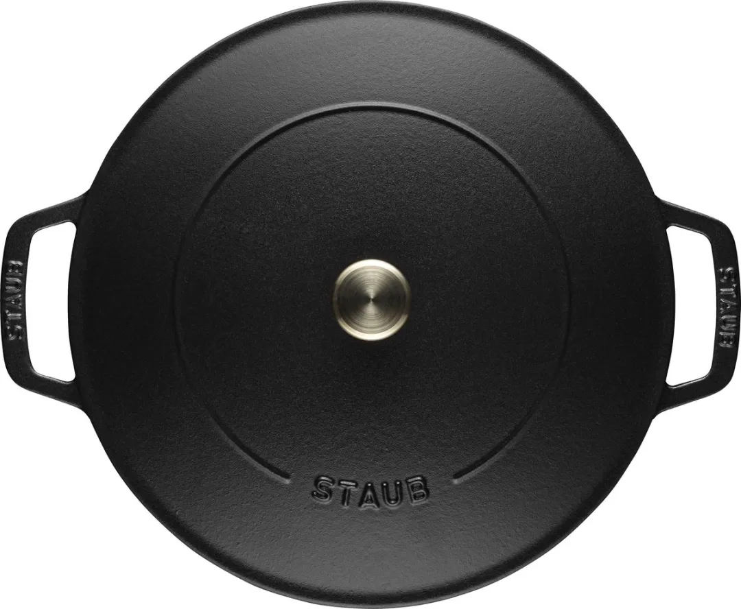Staub Hapjespan Chistera 24cm - Zwart