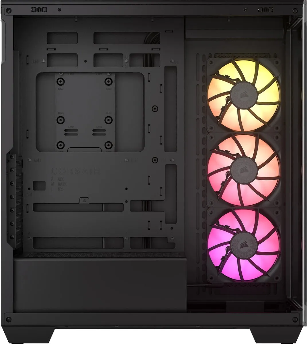 Corsair iCUE Link 3500X Midi-Tower - Zwart - afbeelding 6 van 6