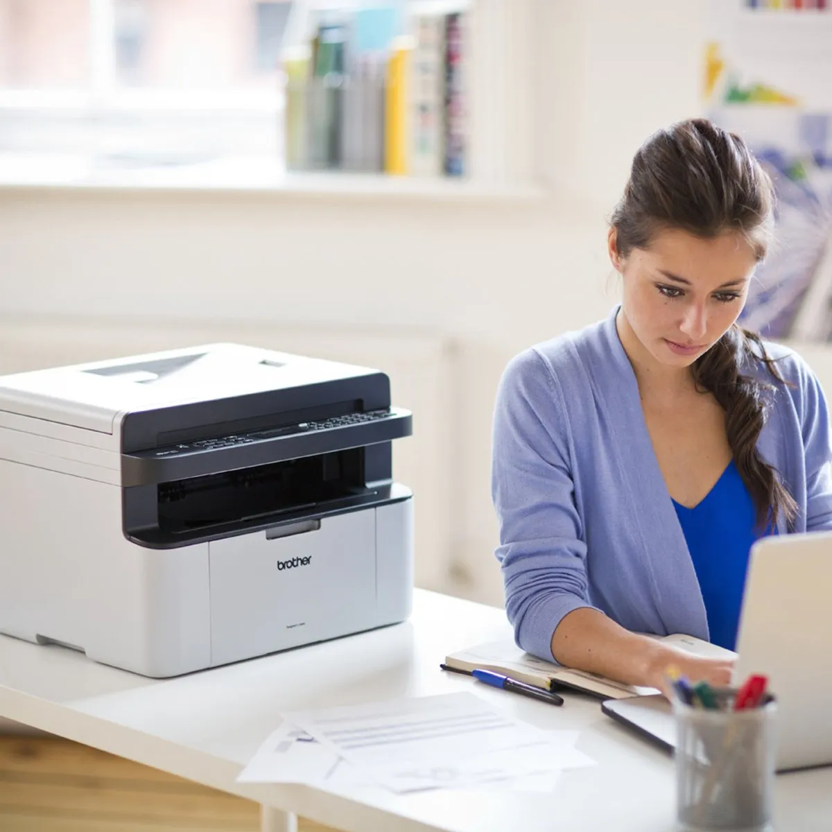 Brother MFC-1910WG1 All-in-One Laserprinter - Zwart-wit - afbeelding 3 van 6