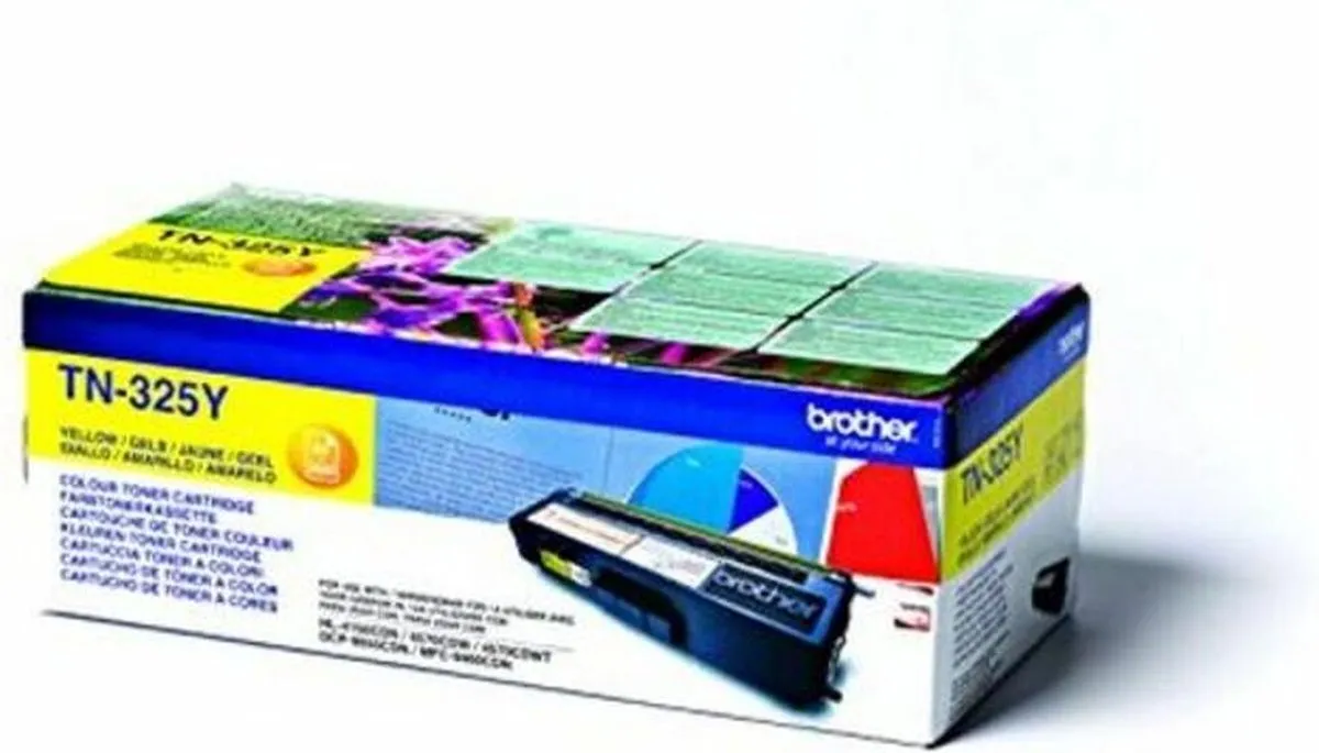 Brother TN-325Y Tonercartridge - Geel