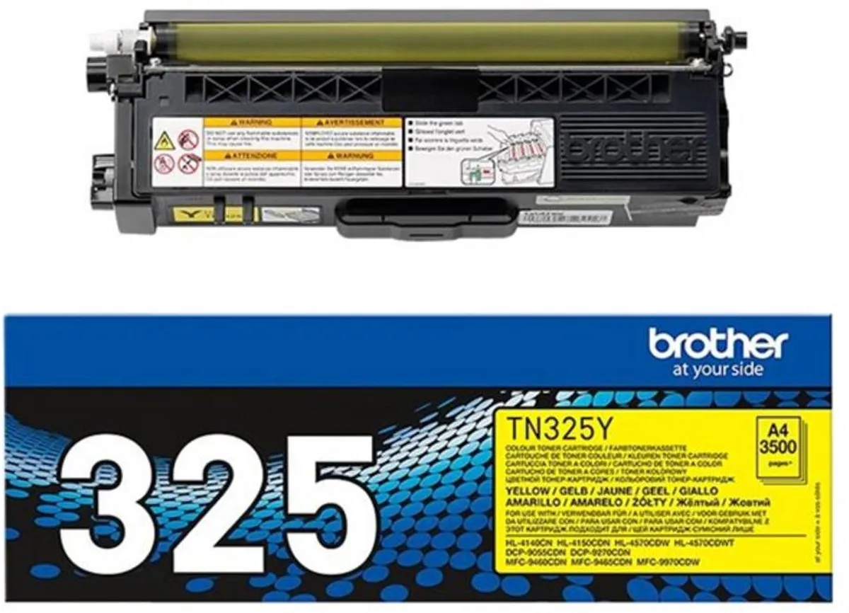 Brother TN-325Y Tonercartridge - Geel