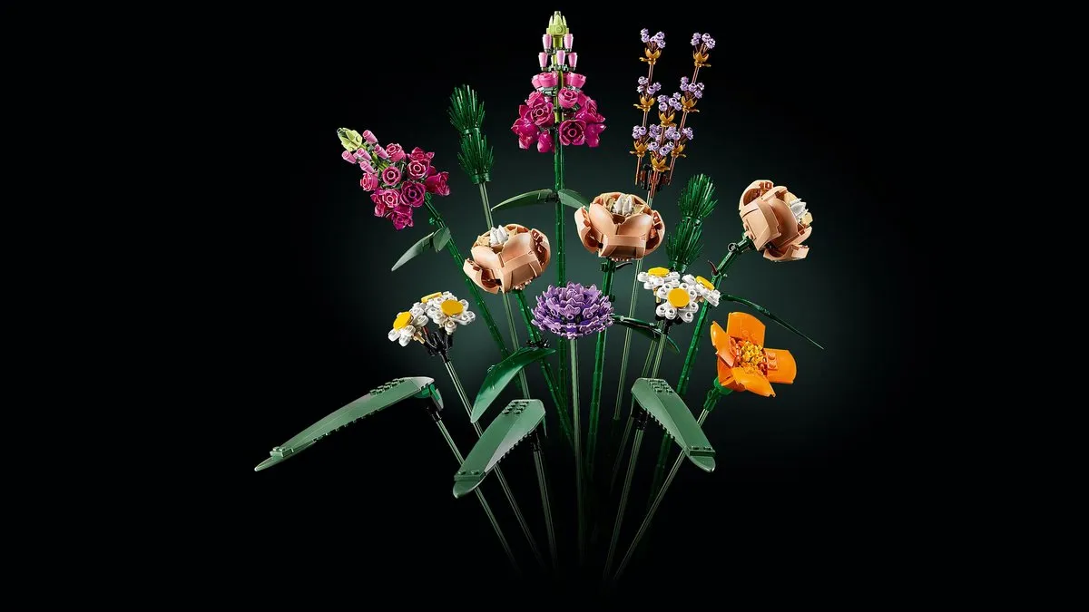 LEGO Icons Bloemen Boeket 10280 - 756 Stukken - Meerkleurig