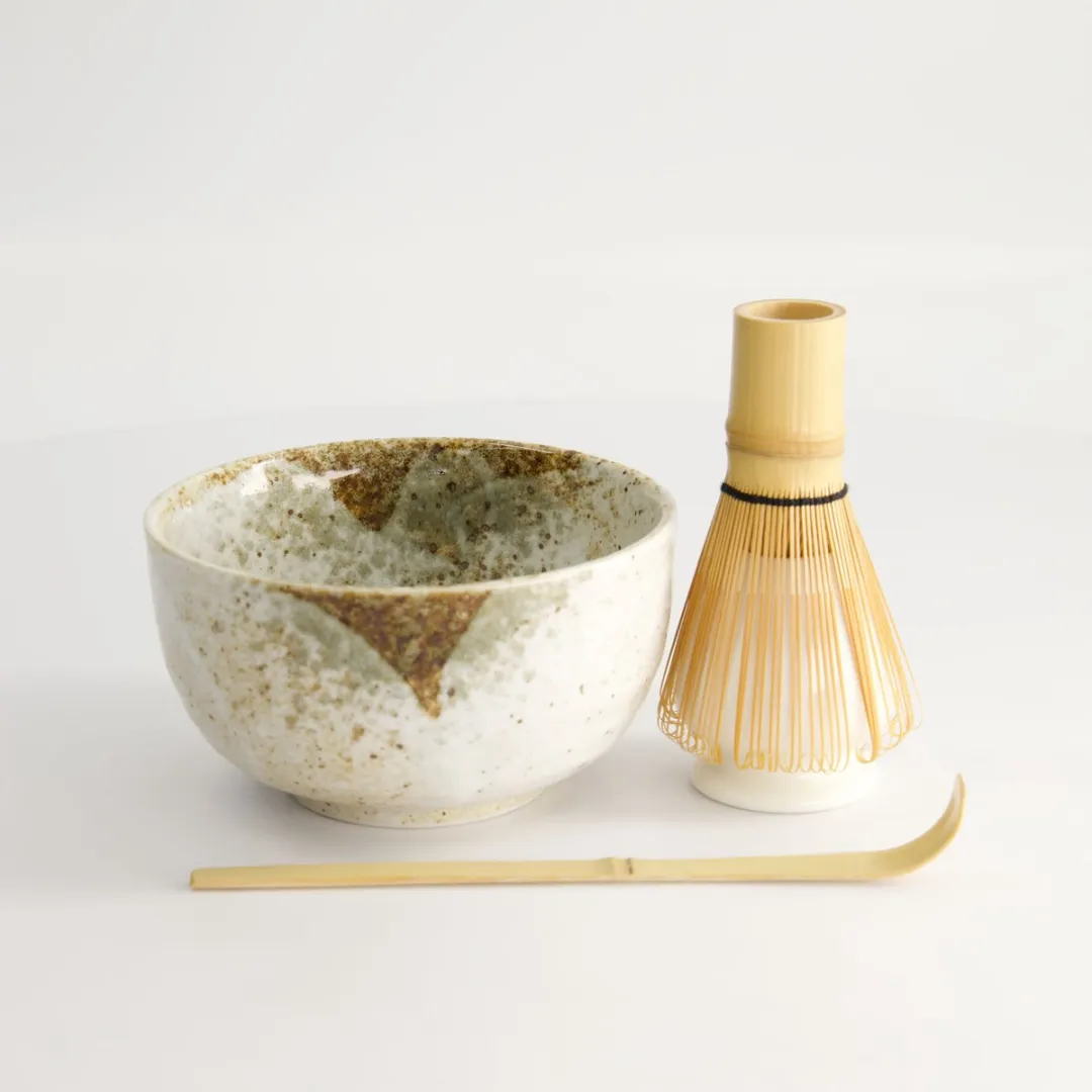 Tokyo Design Studio Matcha Cadeauset Yukishino - 4-delig - Wit/ Groen