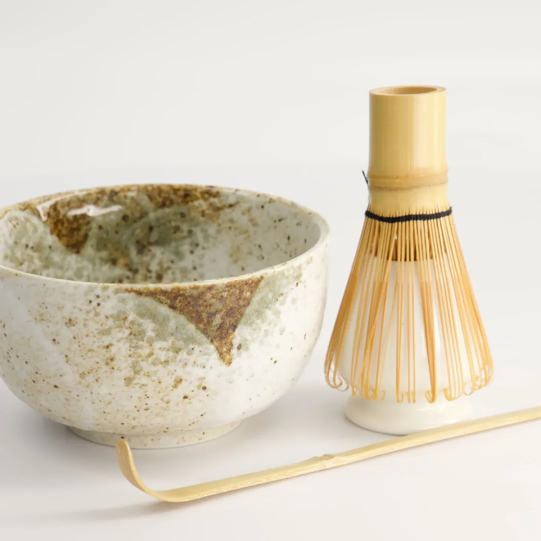 Tokyo Design Studio Matcha Cadeauset Yukishino - 4-delig - Wit/ Groen