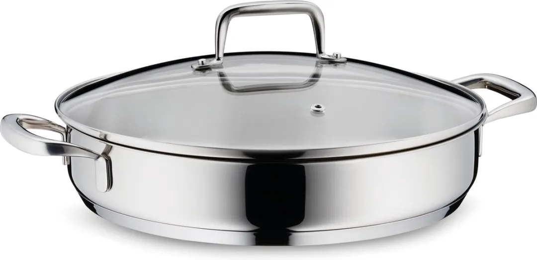 Kela Hapjespan RVS 28cm