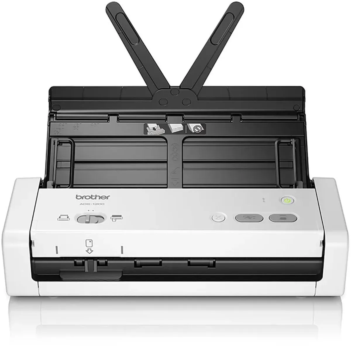 Brother ADS-1300 ADF-scanner - A4 - 1200x1200 DPI - Wit/Zwart