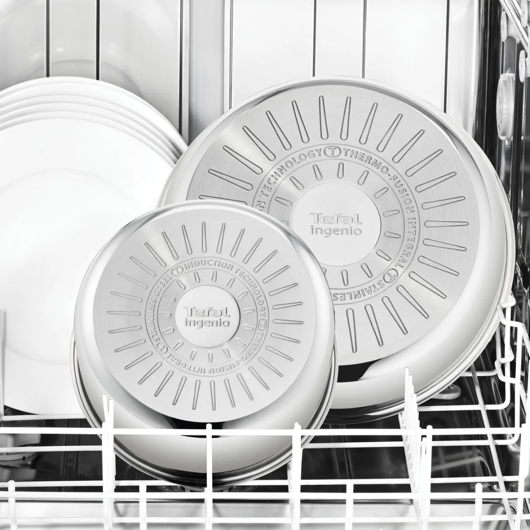Tefal Ingenio Emotion L8968445 Pannenset - 4-delig - Zilver