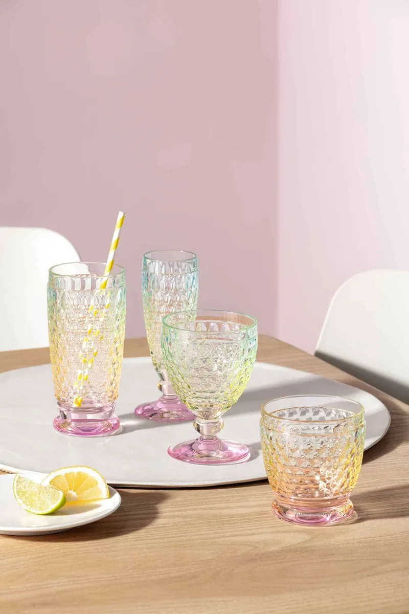 Villeroy & Boch Boston Pearl Longdrink- en Waterglas Set 8 Stuks