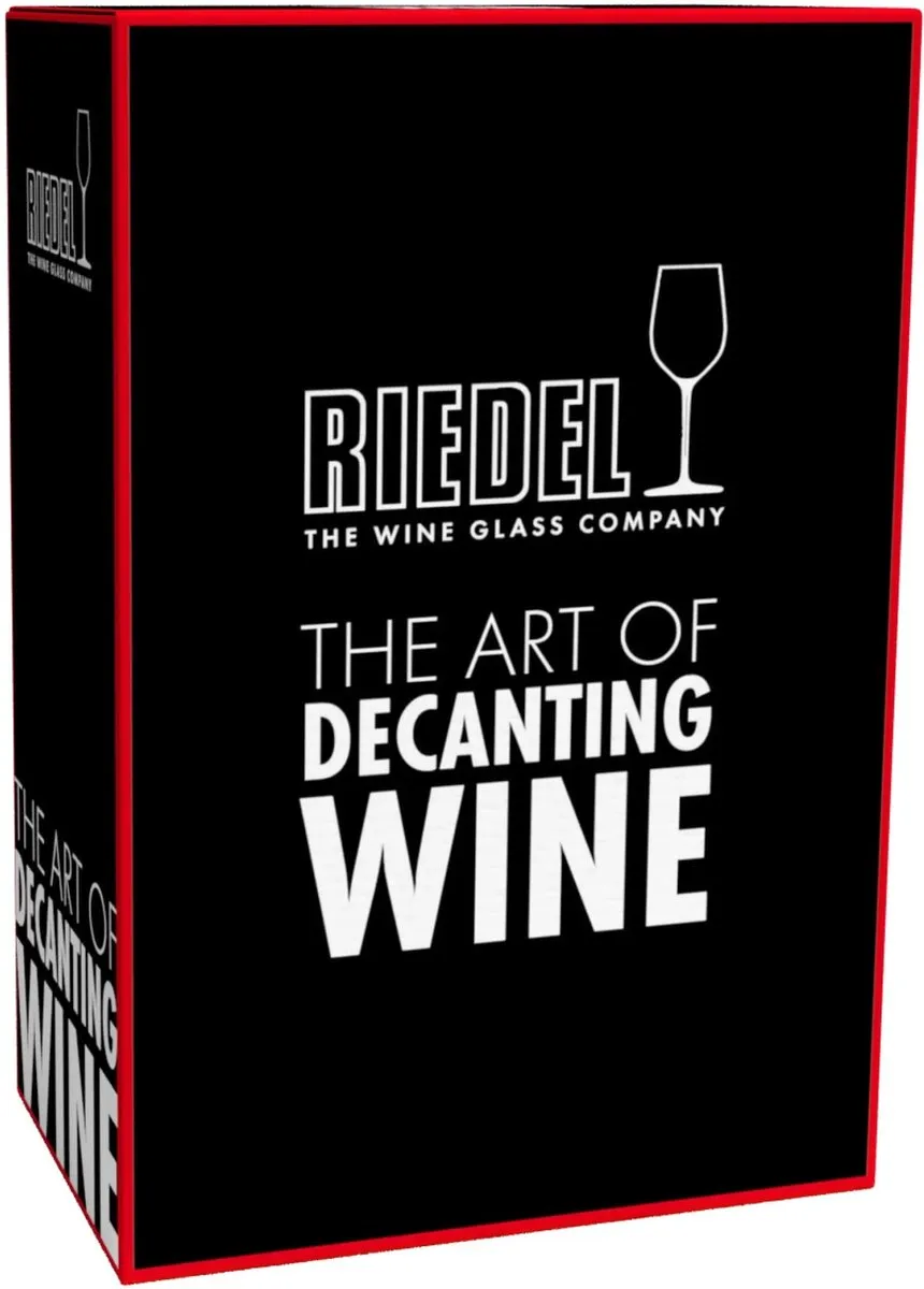 Riedel Amadeo Black Tie Decanteerkaraf 750ml - Transparant