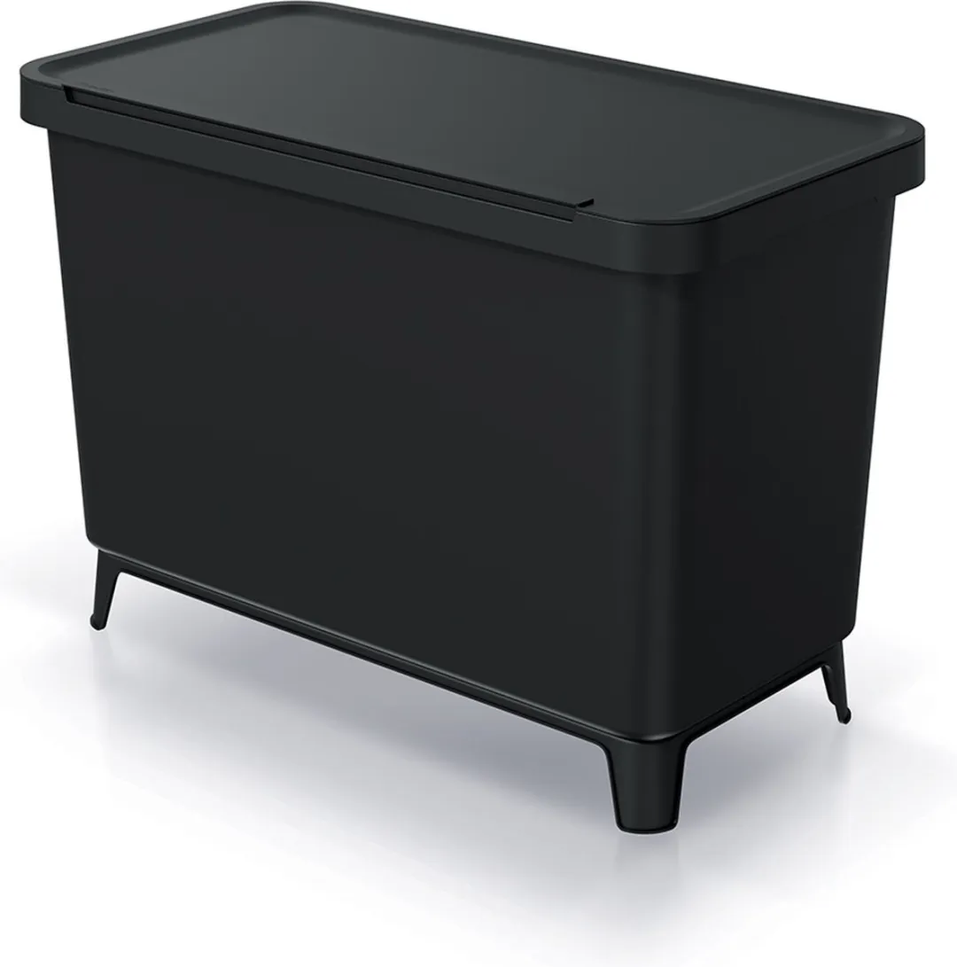 Prosperplast Keden SYSTEMA Afvalbak 3x10L - Zwart