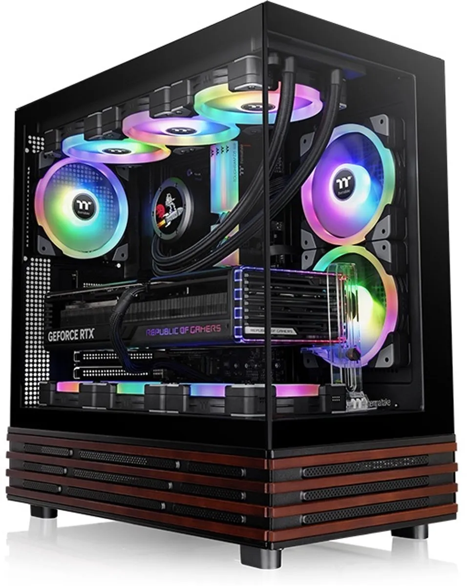 Thermaltake View 270 Plus WS ARGB Midi Tower Zwart