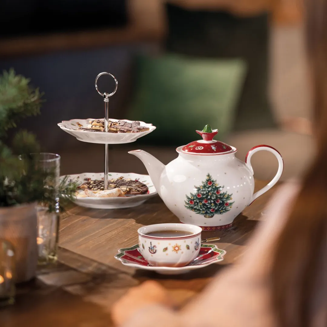 Villeroy & Boch Toy's Delight Koffiekop 200ml - Rood/Wit