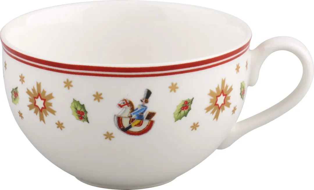 Villeroy & Boch Toy's Delight Koffiekop 200ml - Rood/Wit